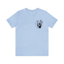 Load image into Gallery viewer, Custom Pet Pocket - Unisex Jersey Short Sleeve Tee