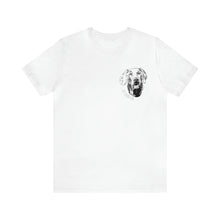 Load image into Gallery viewer, Custom Pet Pocket - Unisex Jersey Short Sleeve Tee