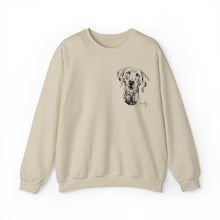 Load image into Gallery viewer, Custom Pet Pocket - Unisex Heavy Blend™ Crewneck Sweatshirt
