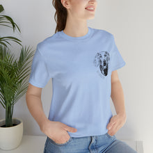 Load image into Gallery viewer, Custom Pet Pocket - Unisex Jersey Short Sleeve Tee