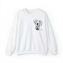 Load image into Gallery viewer, Custom Pet Pocket - Unisex Heavy Blend™ Crewneck Sweatshirt