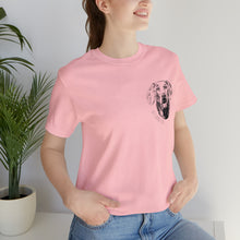 Load image into Gallery viewer, Custom Pet Pocket - Unisex Jersey Short Sleeve Tee
