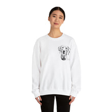 Load image into Gallery viewer, Custom Pet Pocket - Unisex Heavy Blend™ Crewneck Sweatshirt