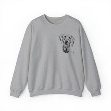 Load image into Gallery viewer, Custom Pet Pocket - Unisex Heavy Blend™ Crewneck Sweatshirt