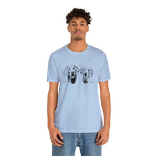 Load image into Gallery viewer, 2 Pet Centered - Unisex Jersey Short Sleeve Tee
