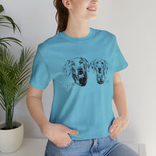 Load image into Gallery viewer, 2 Pet Centered - Unisex Jersey Short Sleeve Tee
