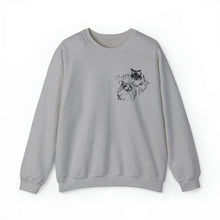 Load image into Gallery viewer, 2 Pet Pocket - Unisex Heavy Blend™ Crewneck Sweatshirt
