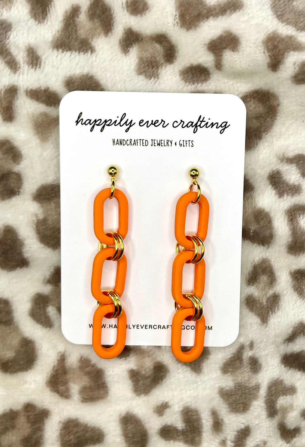 3 Link Dangle - Orange